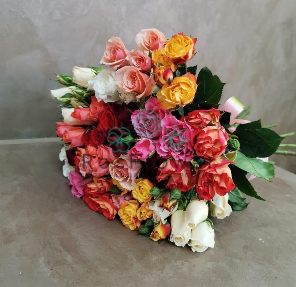 Букет цветов из: Розы в Алексеевке Белгородской области