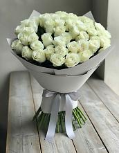 Букет 35 Белых роз #REPLACE_PRED# Алексеевке Белгородской области