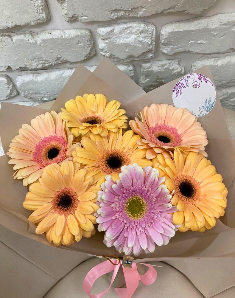 Букет цветов из: Герберы в Алексеевке Белгородской области