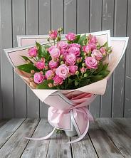 Букет Розовый кустик в Алексеевке Белгородской области