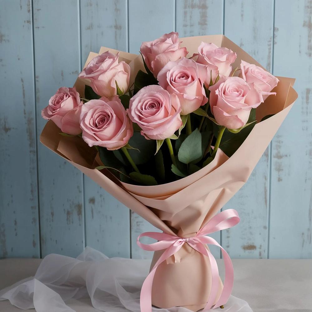 Букет цветов из: Розы в Алексеевке Белгородской области