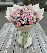 Букет цветов из:  Розы и Хризантемы #REPLACE_PRED# Алексеевке Белгородской области