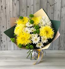Букет цветов из:  Хризантемы #REPLACE_PRED# Алексеевке Белгородской области