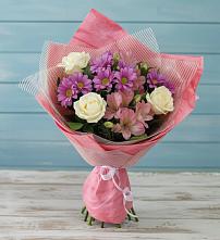 Букет цветов из:  Герберы #REPLACE_PRED# Алексеевке Белгородской области