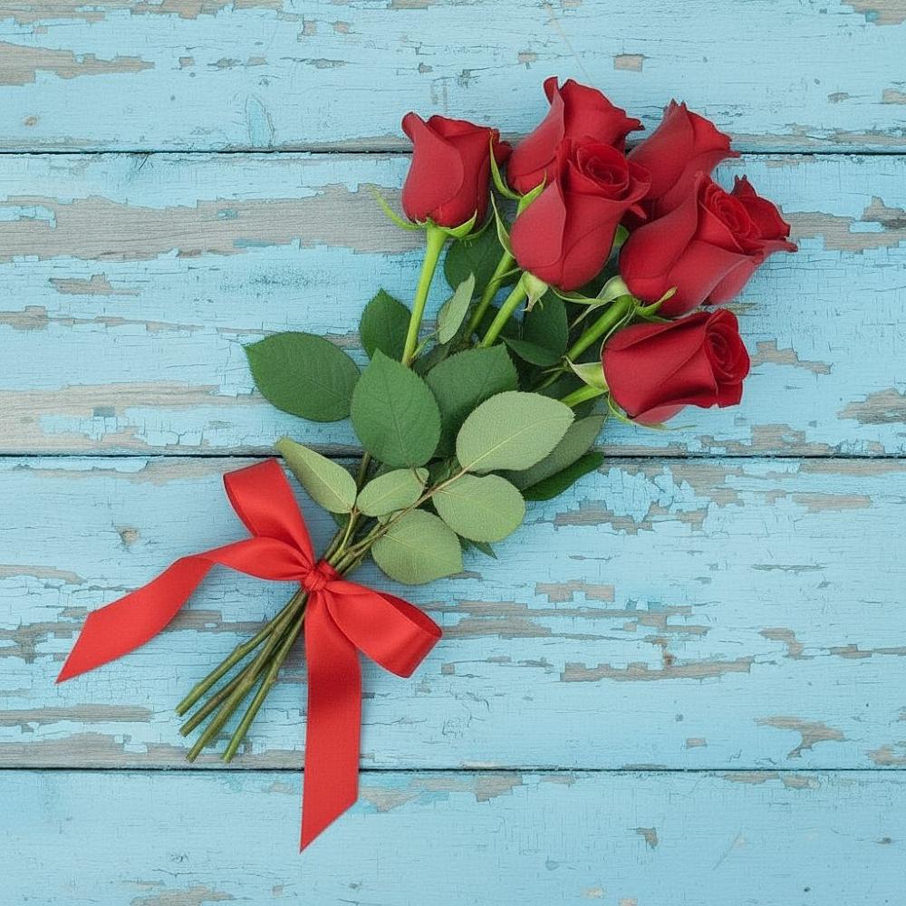 Букет Красные розы в Алексеевке Белгородской области