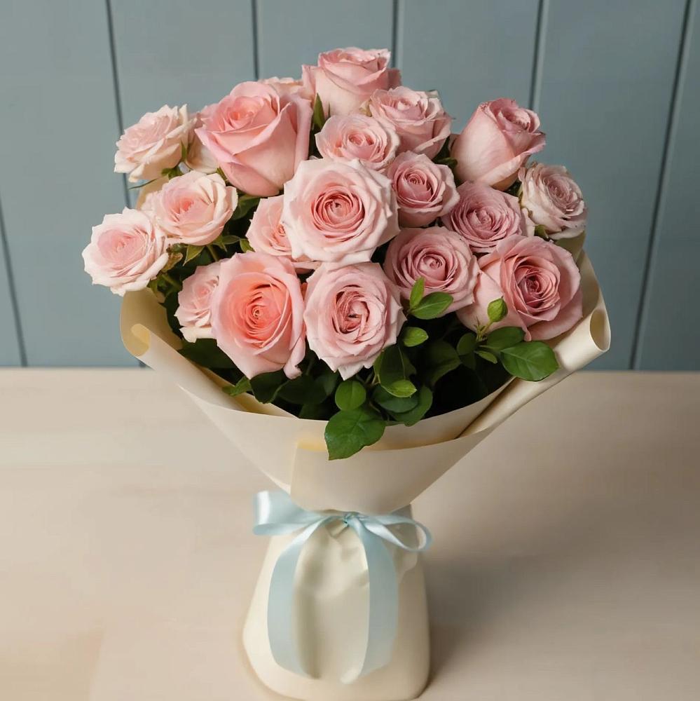 Букет Розовый шарм в Алексеевке Белгородской области